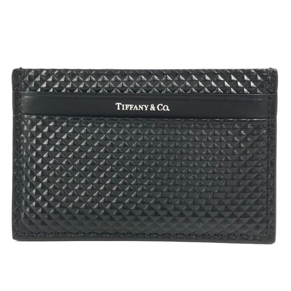 TIFFANY&Co. Diamond points Business Card Holder Pass Case Card Case - Picture 1 of 8